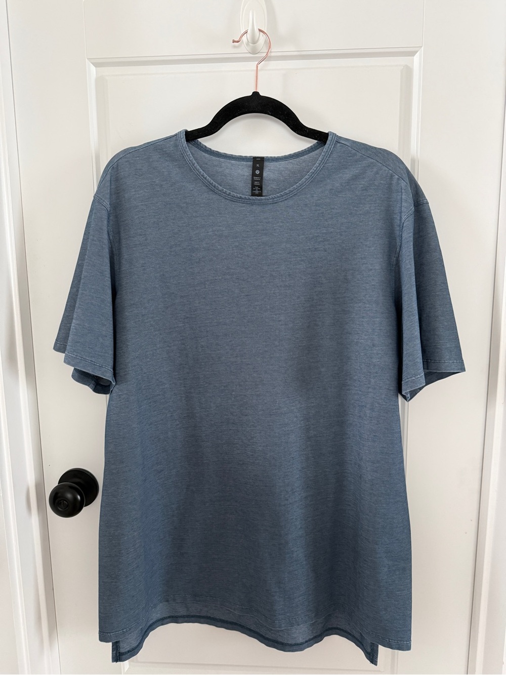 Mens Lululemon Commission Soft Denim Tee